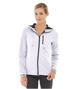 Phoebe Zipper Sweatshirt-S-White